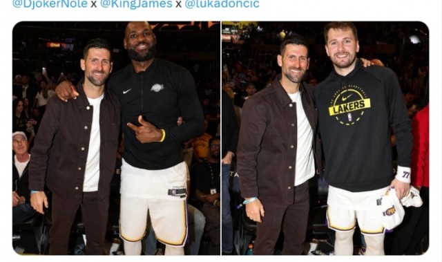 开云下载网址-NBA官方晒德约科维奇与詹姆斯&amp;东契奇合影：伟大！