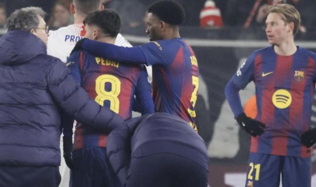 开云官网-世体：佩德里的伤情看起来并不算严重，但仍可能缺阵数周